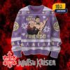 Jelly Roll Ugly Christmas Sweater Somebody Save Me Song Lyric Design