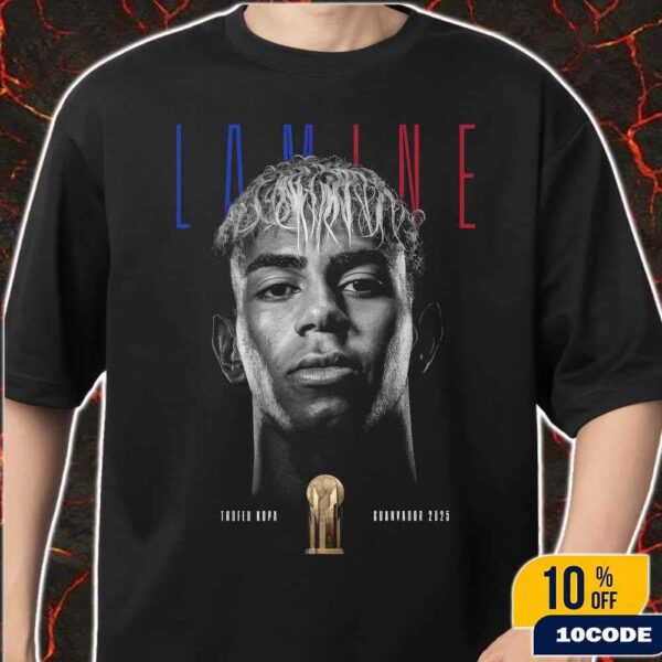Lamine Yamal The Kopa Trophy Guanvador 2025 Unisex T-Shirt