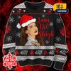 Snoop Dogg Twas The Nizzle Before Christmas Ugly Sweater Funny Rapper Hip Hop Holiday Party Outfit Gift