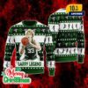 Lemmy Ugly Christmas Sweater Born To Raise Hell Holiday Jumper Rock Band Xmas Gift