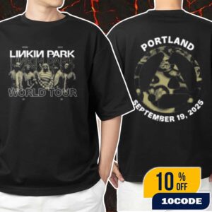 Linkin Park From Zero World Tour Event Tee Portland On September 19 2025 At Moda Center Unisex T-Shirt Merchandise
