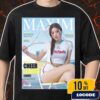 Maxim Korea Magazine Cover No 269 October 2025 Model Lee Ye Bin West Coast Sporty Sexy Look Concept Version 2 Merch Unisex T-Shirt