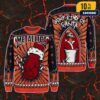 Metallica Master Of Puppets Santa Clause With Ninja Star Logo Pattern Christmas Gift For Fans Best Merch Ugly Sweater 2025 Holiday