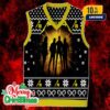Slipknot Ugly Christmas Sweater Gile Santa Skull Holiday Knit Pullover