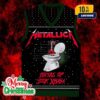 Metallica Ugly Christmas Sweater Gile Band Silhouette Holiday Knit Pullover