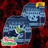 NCAA Mississippi State Bulldogs Grinch Ugly Christmas Sweater Maroon Knit Pullover Holiday Fan Apparel For Men And Women