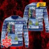 Radiohead Christmas Ugly Sweater Black White Alternative Rock Holiday Jumper