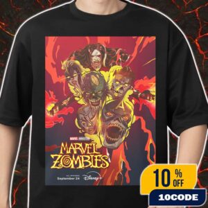New Poster For Marvel Zombies September 24 2025 On Disney Plus Merch Unisex T-Shirt