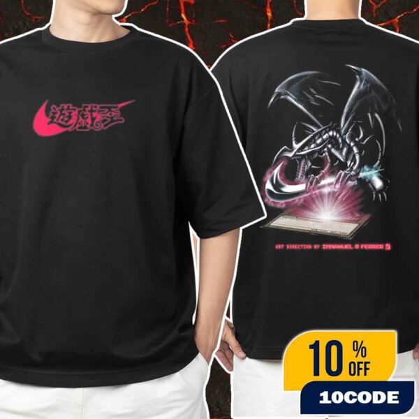 Nike x Yu-gi-oh Red Eyes Black Dragon Concept Based Off The Air Max 95 March 2025 Sneaker Unisex T-Shirt Merchandise