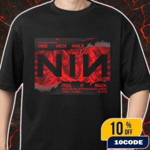 Nine Inch Nails Bucket List Year 2025 Poster Event At Benchmark International Arena Tampa Florida On October 5 2025 Artwork By Andrew Cremeans Merch Unisex T-Shirt