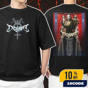Official Dogma Time To Be Free US Tour 2025 Presented By IDL Entertainment Nun Concept Corpse Paint Poster Tour Dates Unisex T-Shirt Merchandise