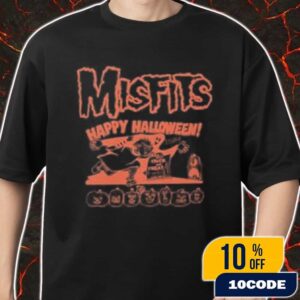 Official New Misfits Halloween 2025 Merchandise Arrivals Happy Halloween Merch Unisex T-Shirt