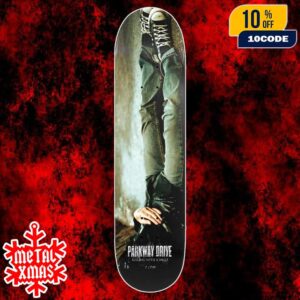 Official Parkway Drive Killing With A Smile Merchandise Skateboard Deck