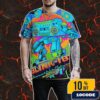 The Offspring Supercharged Worldwide In ’25 Tour On September 6 2025 At Utah Frist Credit Union Amphitheatre West Valley City Poster Event Artwork 3D Unisex T-Shirt