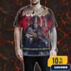 Official Powerwolf 2025 North American Tour With Dragonforce Blood Moon Total Lunar Eclipse Poster 7 September 2025 All Over Print Graphic T-Shirt, Hoodie