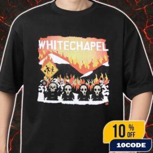 Official Whitechapel New Merch 2025 Arrivals Park Black Merch Unisex T-Shirt
