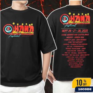 Ohana Festival 2025 Merchandise Dana Point CA At Doheny State Beach On September 26-28 2025 7OS Surf Classic Two Sides T-Shirt