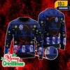 Guinness Ugly Christmas Sweater Black White Knit Pullover With Beer Can Pattern A Friend With Guinness Holiday Party Jumper