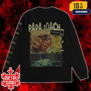 Papa Roach Rock Band New Merch 2025 Arrivals Inf25t Scraps Long Sleeve All Over Print