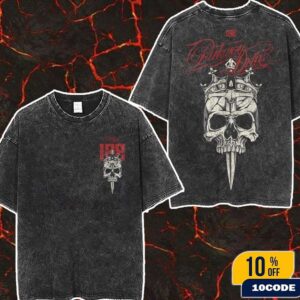 Parkway Drive IRE 10 Year Anniversary King Skull Wash Two Sided T-Shirt