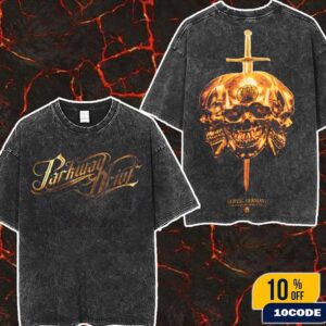 Parkway Drive Leipzig Germany 2025 20 Year Anniversary European Tour Pop Up Exclusive Tee On September 19 2025 Wash Two Sides T-Shirt