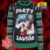 BART 2025 Ugly Christmas Sweater Bay Area Rapid Transit Holiday Knit Jumper (Can Change Color-Please Note)