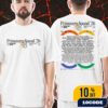 Stagecoach 2026 California’s Country Music Festival April 24-25-26 2026 At Empire Polo Club Indio CA Poster Lineup Unisex T-Shirt Merchandise