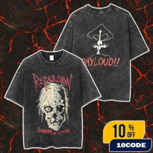 Rage Of Armageddon Day Two 8 Fest On August 29-31 2025 At The Meadows Brooklyn New York By Ed Farshtey Repulsion Grindcore Forefathers Slaughter Of Innocence Zombie Washed T-Shirt