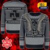 Rammstein Christmas Ugly Sweater Ein Baum Brennt Fire Tree Design Santa Hat Holiday Winter Gift For Metal Fans