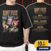 Riot Fest 2025 20th Anniversary September 19-20-21 At Douglass Park Chicago Illinois Who’s A Good Dog With Lineup Backprint Unisex T-Shirt Merchandise