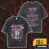 Riot Fest 2025 20th Anniversary September 19-20-21 At Douglass Park Chicago Illinois Animals Punk Rock Mascot With Lineup Backprint Merch Unisex Two Sided Washed T-Shirt