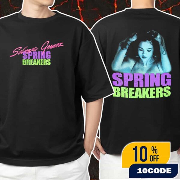 Selena Gomez x Spring Breakers Mask’s On Complex Exclusive Unisex T-Shirt Merchandise