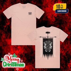 Sleep Token Even In Arcadia Album Collections 2025 Flag Tee Pale Pink Version Unisex Double Sides T-Shirt
