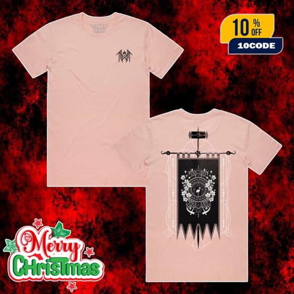 Sleep Token Even In Arcadia Album Collections 2025 Flag Tee Pale Pink Version Unisex Double Sides T-Shirt