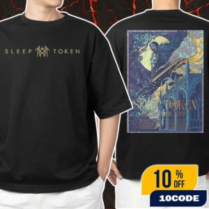 Sleep Token Even In Arcadia Tour 2025 Poster Tour Dates Artwork By Kasia Jasmina Unisex T-Shirt Merchandise
