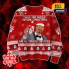 Motley Crue Skull Art Flame Design Ugly Christmas Sweater For Rock Fans Holiday Party Gift
