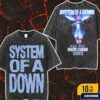 System Of A Down x Deftones Toronto 2025 North America Tour In Canada Venue Mashup Tee At Rogers Stadium On September 3 And 5 Merch Wash Two Sides T-Shirt