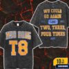 Circle Jerks North American Tour 2025 Date List Tour On Sept And Oct Merchandise Fan Gifts Wash Two Sides T-Shirt