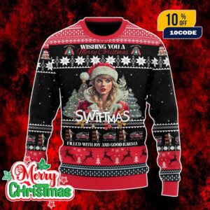 Taylor Swift Swiftmas Ugly Christmas Sweater Holiday Edition