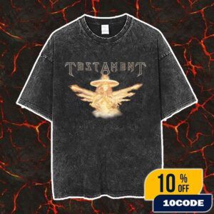 Testament Para Bellum Angel Vintage Washed Unisex T-Shirt