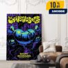 Trivium Struck Dead Tour 2025 With Jinjer x Heriot North America Poster Tour Dates Poster Canvas Home Decor