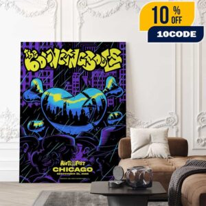 The Bouncing Souls On Riot Fest 2025 At Douglass Park Chicago Illinois September 21 2025 Poster By Joel Amat And Garage Land We’re Turning 20 Poster Canvas Home Decor