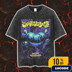 The Bouncing Souls On Riot Fest 2025 At Douglass Park Chicago Illinois September 21 2025 Poster By Joel Amat And Garage Land We’re Turning 20 Vintage Washed Unisex T-Shirt