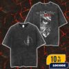 Official Poster Ghost Band Skeletour World Tour 2026 Metal Logo Tour Dates Merch Unisex Two Sided Washed T-Shirt