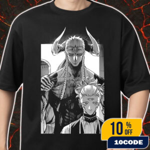 The King Of Simurian Aliens Jujutsu Kaisen Mojuro Chapter 3 Artwork Merch Unisex T-Shirt