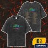 Official Live Nation Doja Cat Tour Ma Vie World Tour 2026 Poster Tour Dates With Signature Two Sides Washed Unisex T-Shirt