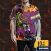 The Offspring Supercharged Worldwide In ’25 Tour On August 31 2025 At Toyota Amphitheatre Wheatland CA Concert Poster Artwork By nychos All Over Print Graphic T-Shirt, Hoodie