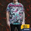 Official Dying Fetus Into The Cesspool New Merch 2025 Arrivals Chained Tentacles All Over Print Long Sleeve