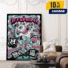 Euroblast Festival 2025 On September 26-28 At Essigfabrik Cologne Germany Poster Lineup Poster Canvas Home Decor