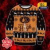 Whiskey Bent And Hell Bound Hank Williams Jr Ugly Christmas Sweater Holiday Gift